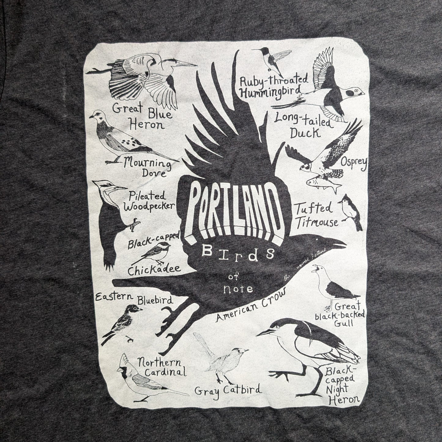 PORTLAND BIRDS OF NOTE tee