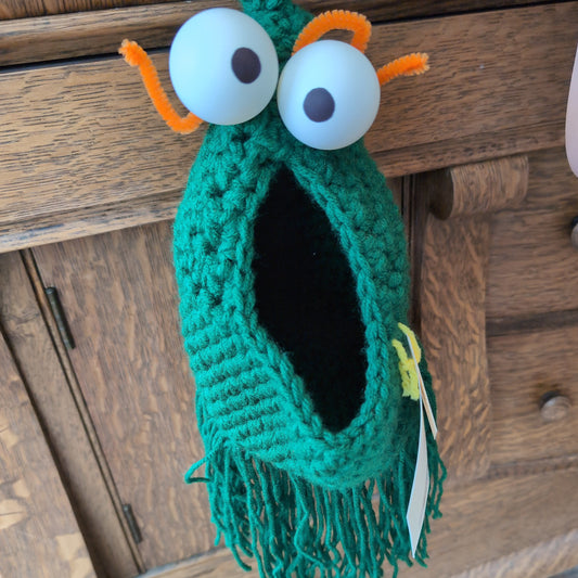 Crochet Martian baskets