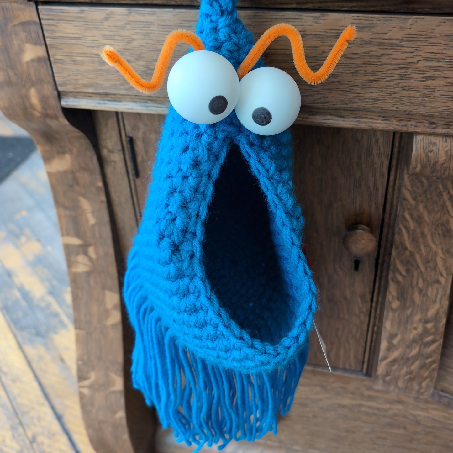 Crochet Martian baskets