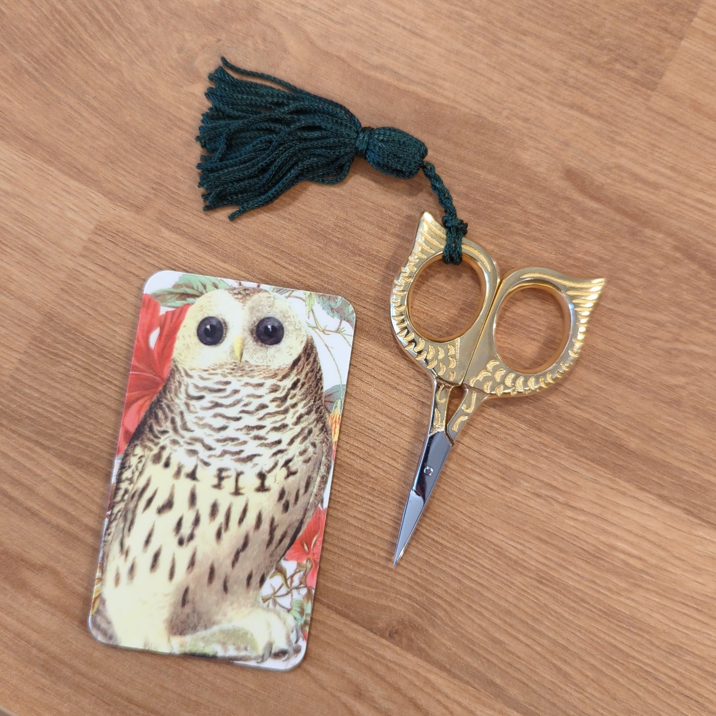 Owl embroidery scissors