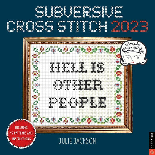 Subversive Cross Stitch 2023 calendar