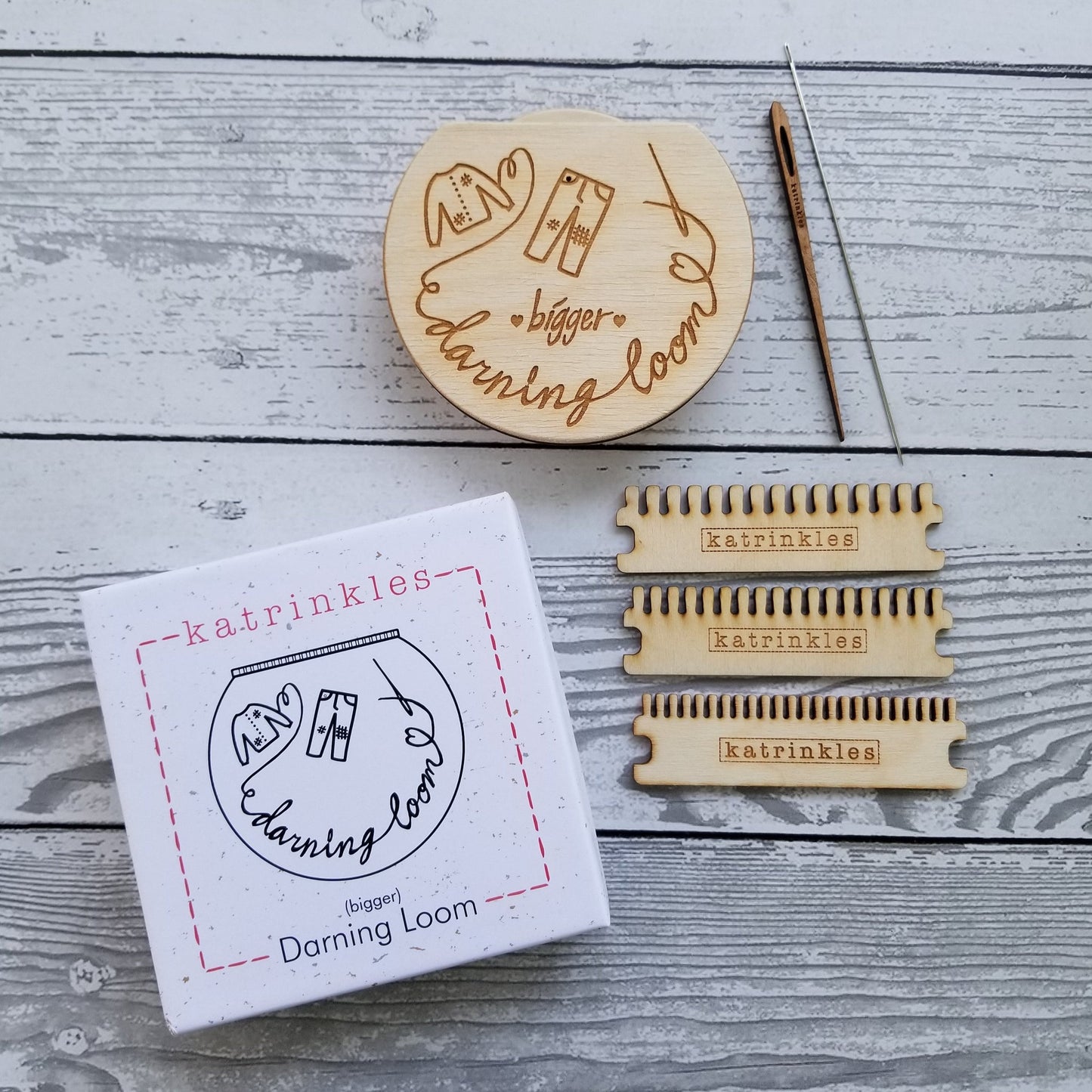 Darning & mending loom kits