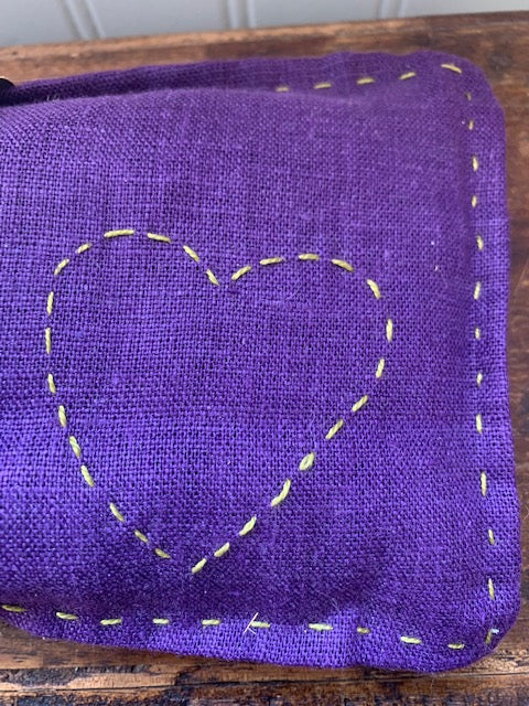Linen lavender eye pillows