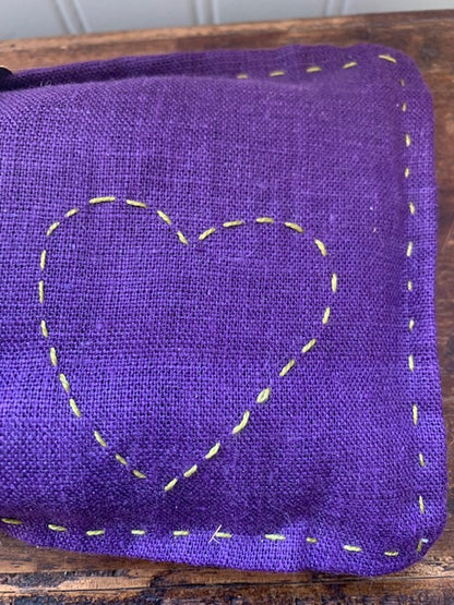Linen lavender eye pillows