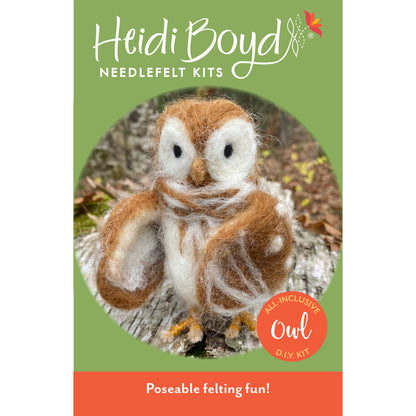 Owl Needle Felting Kit – Evanston Stitchworks