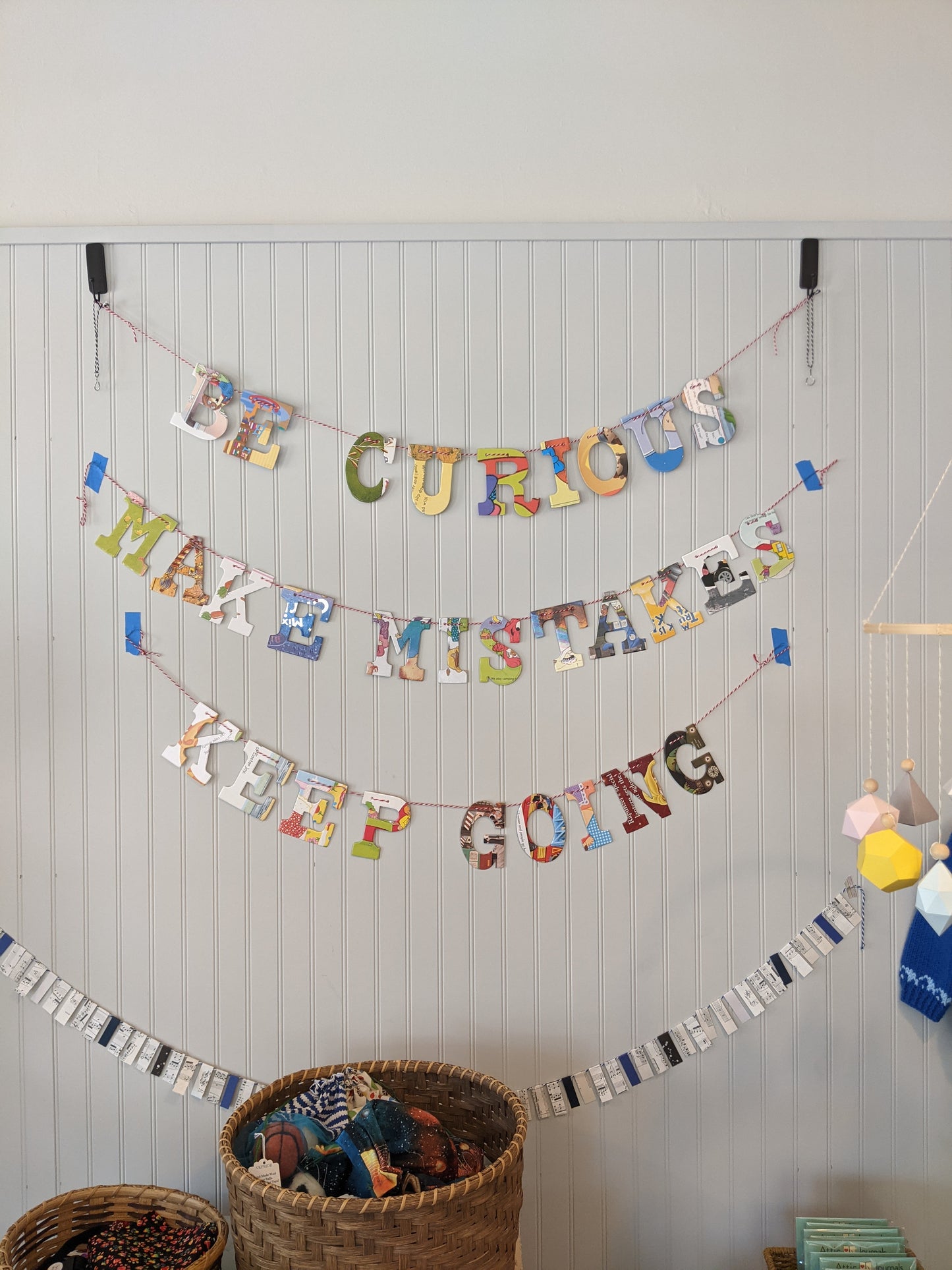 Board book garlands