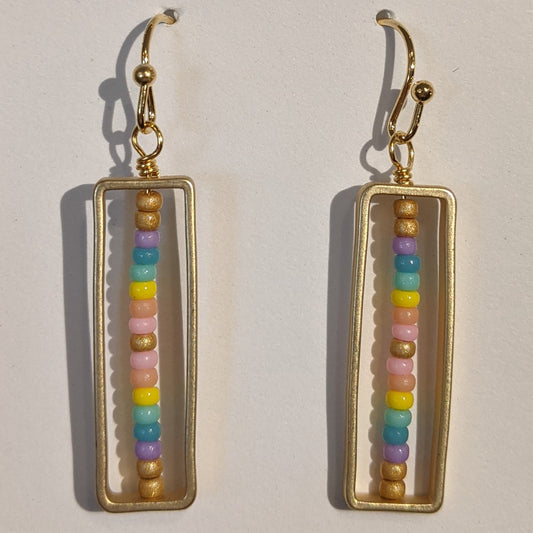 timblebee abacus earrings