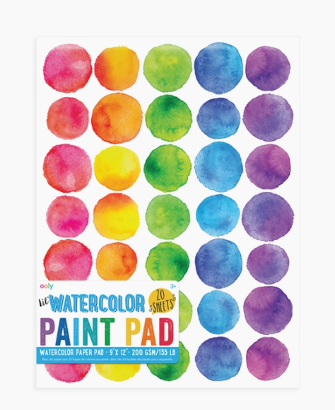 Watercolor paint pad