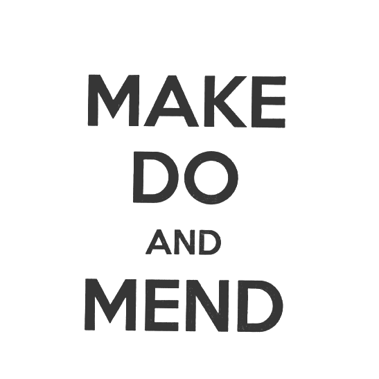 Make Do and Mend broadside