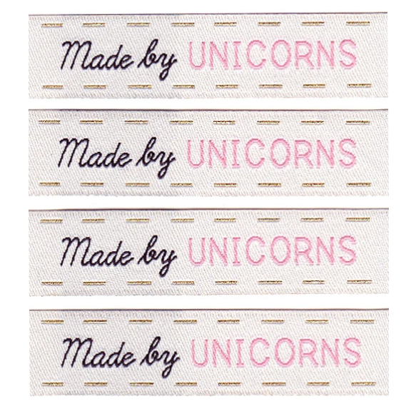 #Handmade Woven Labels by Sublime Stitching
