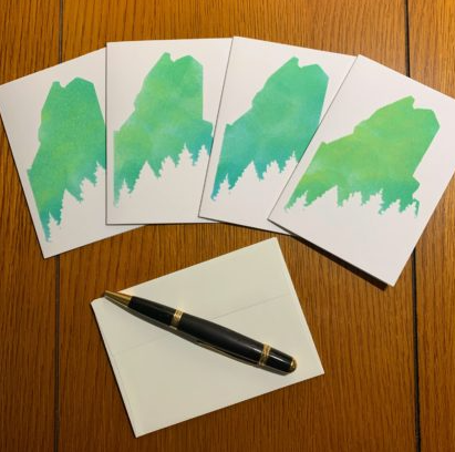 Maine-themed notecards (set of 4)