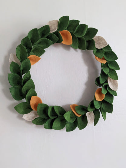 Holiday Felt Greenery