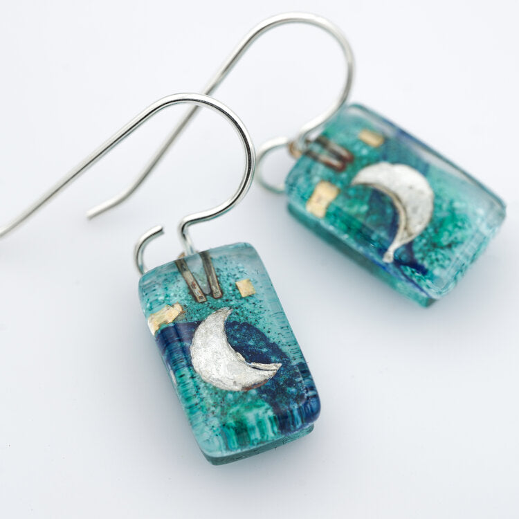 Momo Glassworks earrings