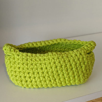 Crochet baskets